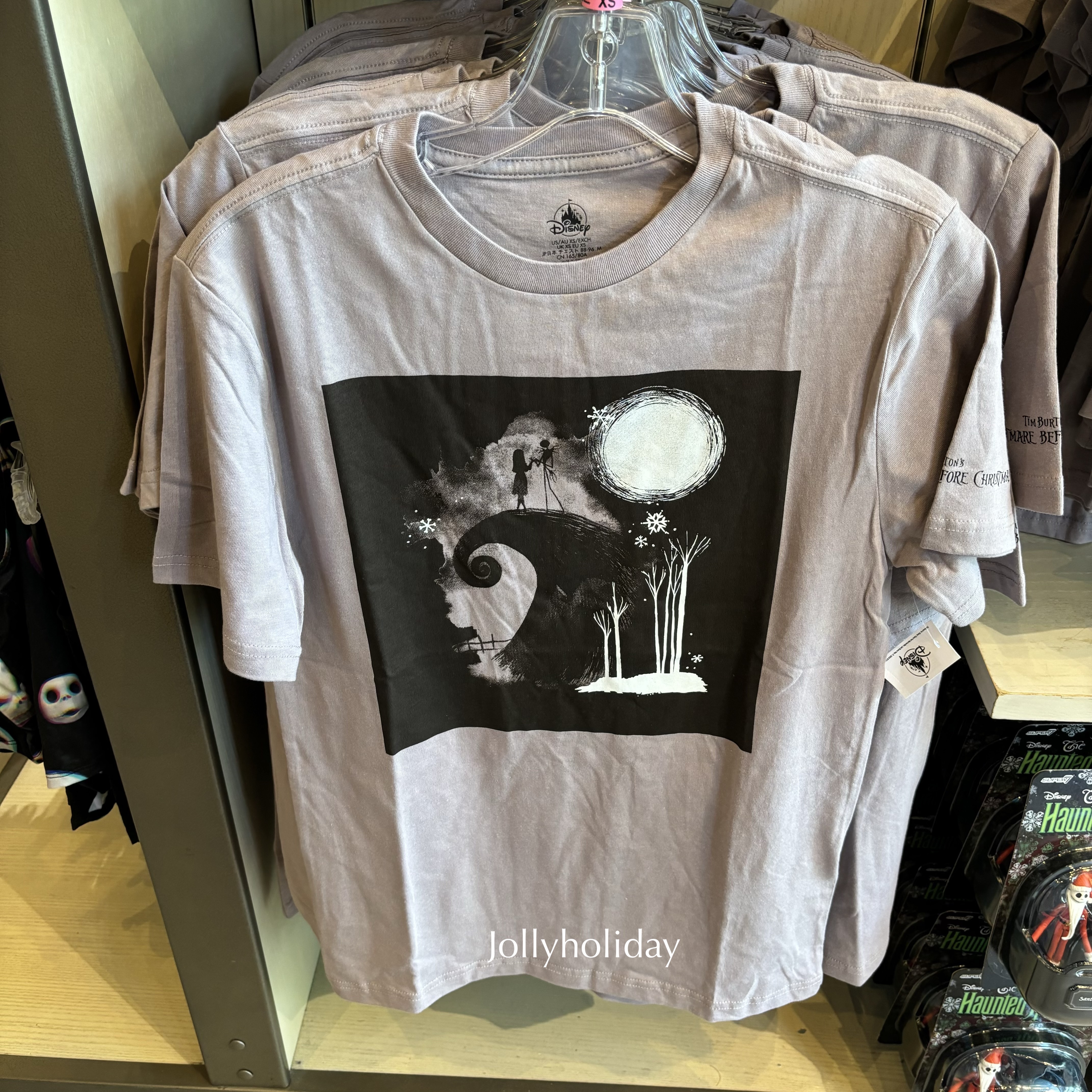 ☆US Disney Parks☆男女兼用 ジャック＆サリー Tシャツ