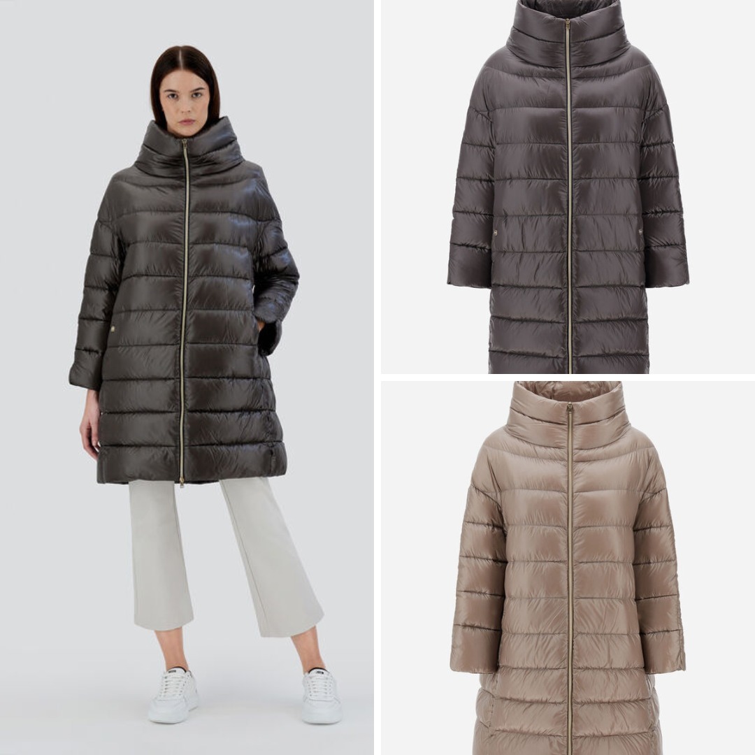 《送料無料》 HERNO PIUMINO MEDIO NYLON ULTRALIGHT MATILDE