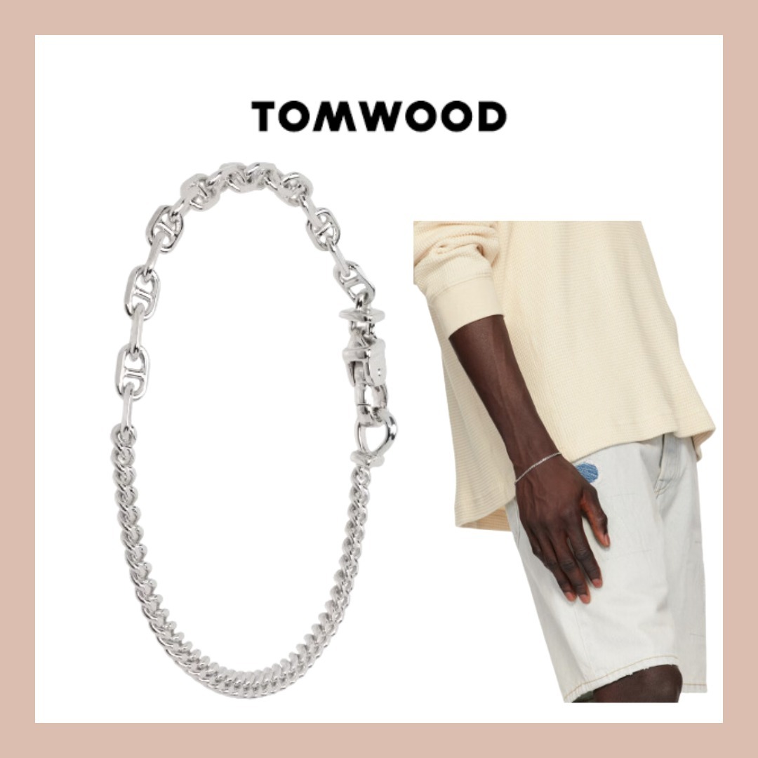 【TOM WOOD】Silver Rue Bracelet