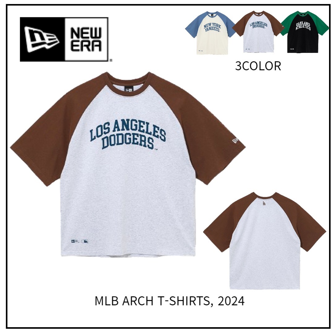 【韓国】ニューエラ■MLB ARCH T-SHIRTS■3色■追跡送料込