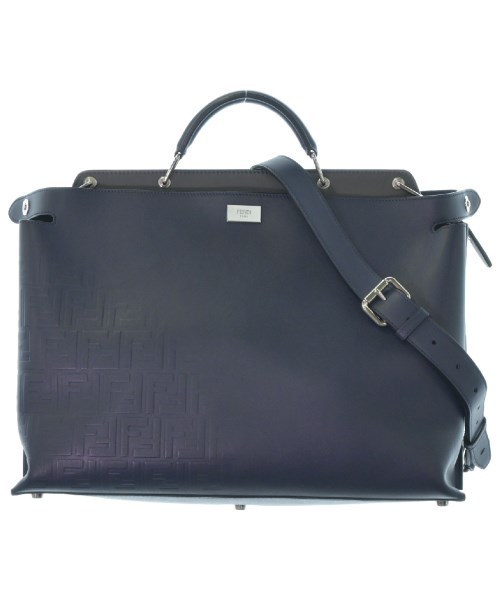 FENDI フェンディ ビジネスバッグ 紺 - 4503124L0051