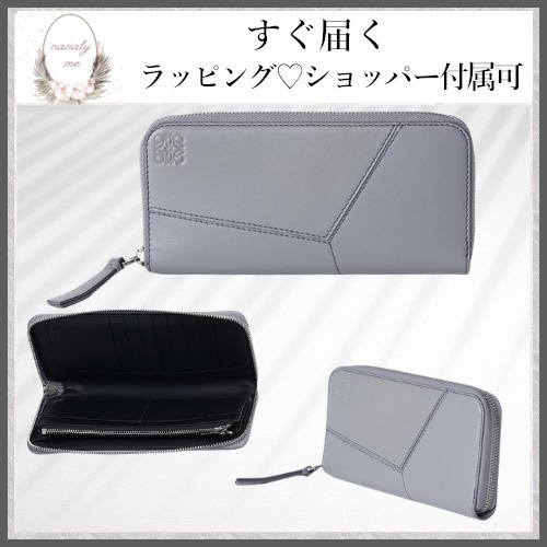 【シンプルデザイン♪】ロエベ 長財布 大人気♡