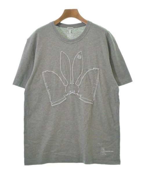 LOEWE ロエベ Tシャツ・カットソー グレー L 4102724L0021