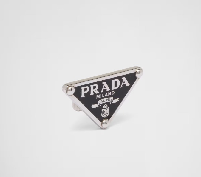 《送料無料》 PRADA Prada Symbole single left earring