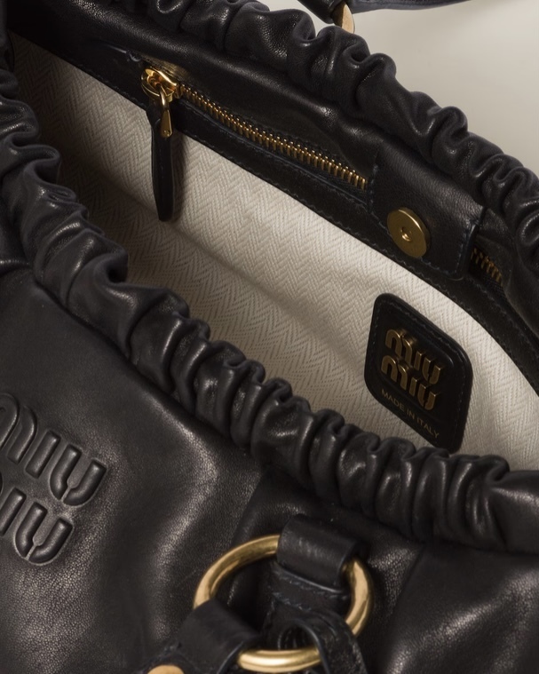 ☆MIU MIU☆ ミュウミュウ ジョア ナッパレザーバッグ (MiuMiu