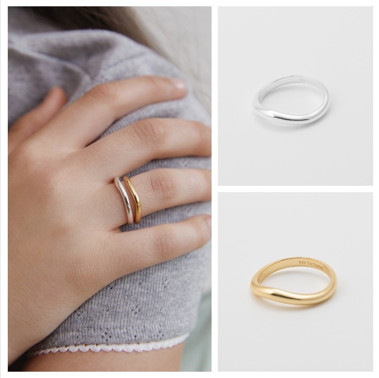 TATIANA☆[Silver925] Wavelet Ring