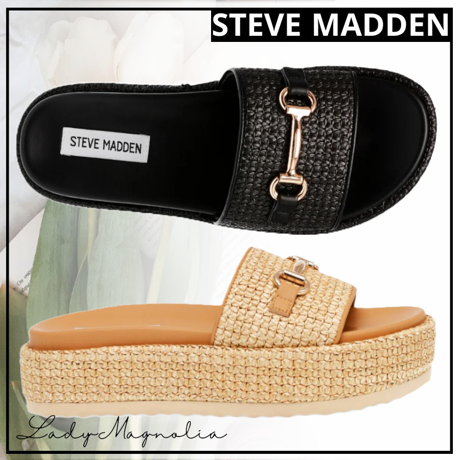 【追跡あり!】Steve Madden KAYLEY ウーブンディテール サンダル
