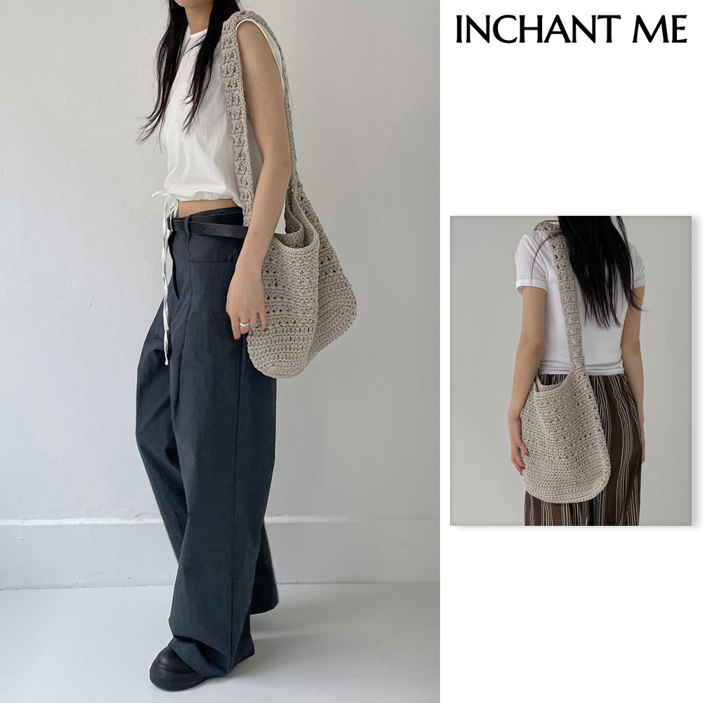 【INCHANT ME】Meileu net shoulder cross bag