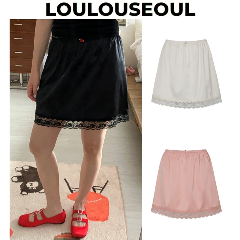 【Loulouseoul】Miss Rosy Skirt [Mini Ver.]