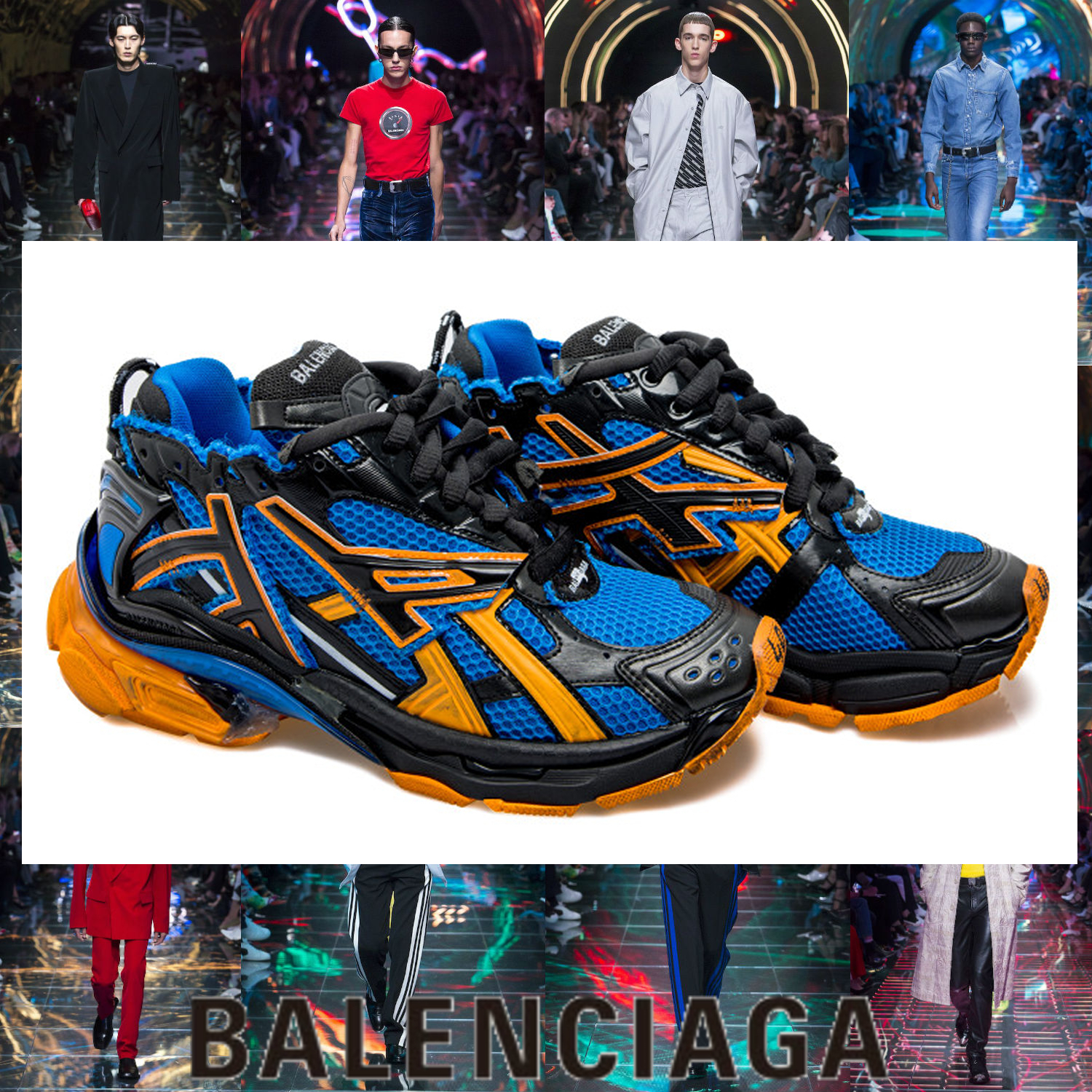 BALENCIAGA RUNNER スニーカー マルチカラー