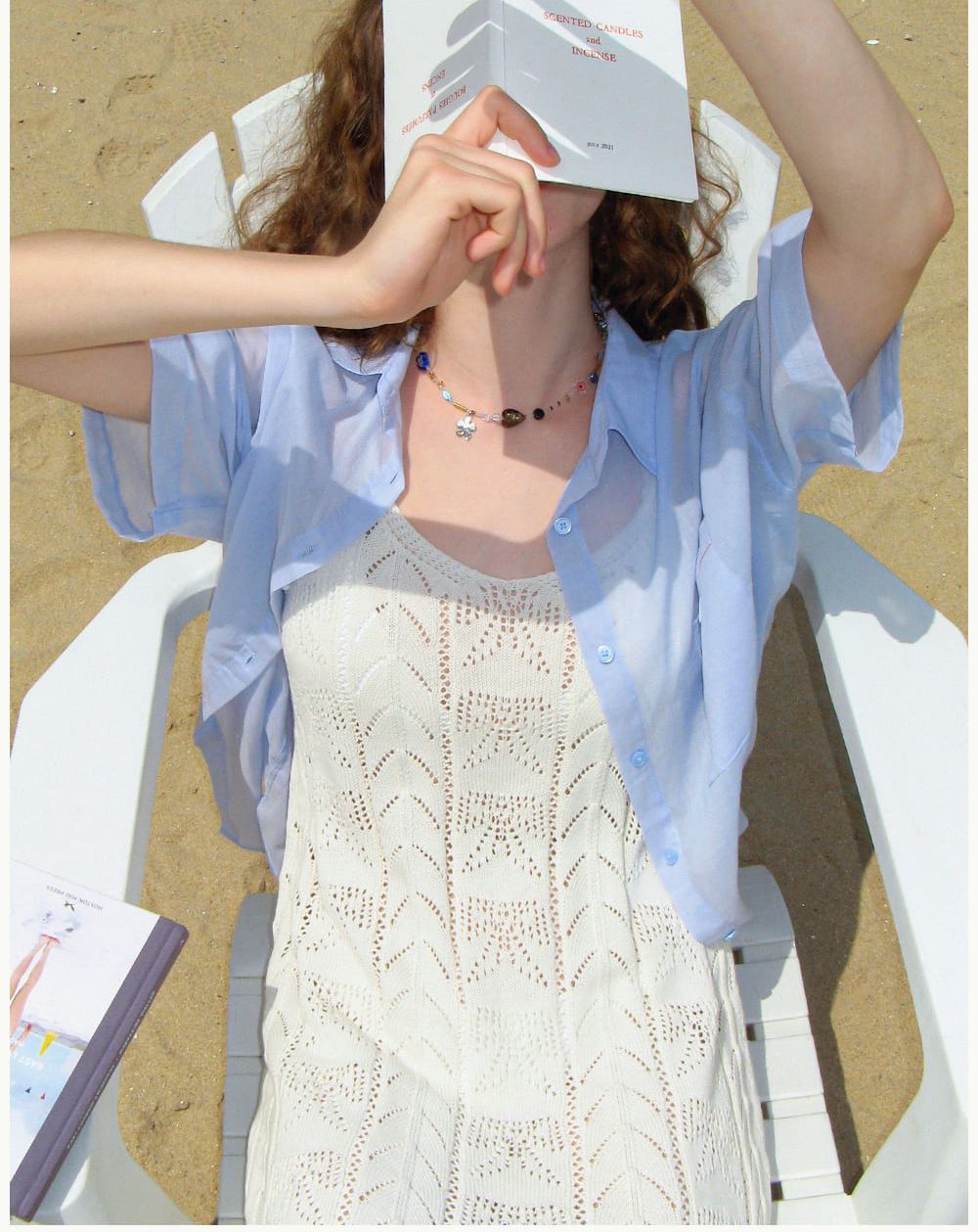 RONRON☆韓国☆RIBBON SCOTCH LAYERED KNIT DRESS 2色 リボン