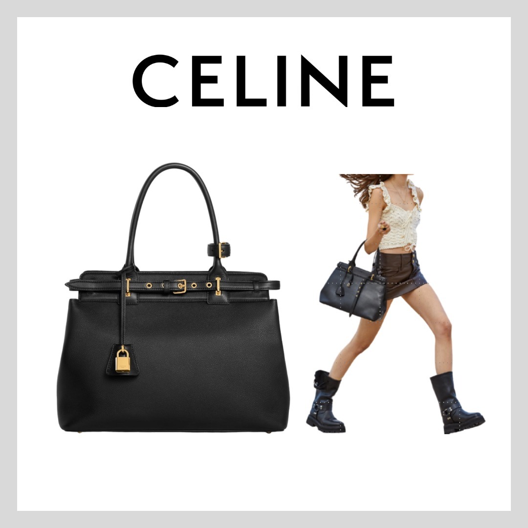 OUTLET★CELINE コンティ バッグ / サプルカーフスキン