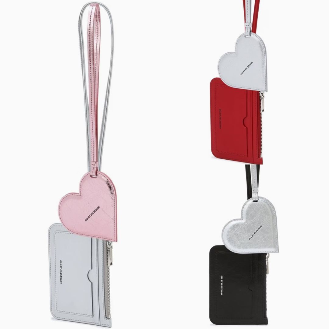 カードケース・名刺入れ JILLSTUART Heart mini mirror card wallet 4BUK520