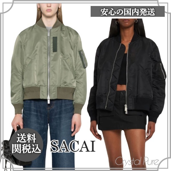 【SACAI】FW24 ナイロンツイルブルゾン【送料関税込】