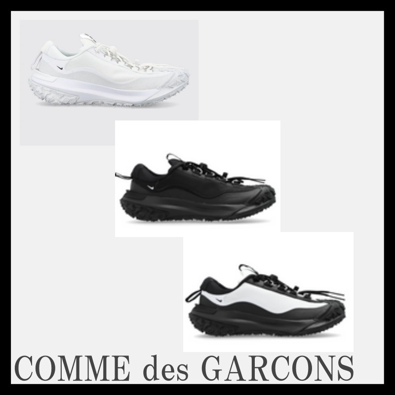 ☆COMME des GARCONS☆ ナイキコラボ Wネームスニーカー 送関込