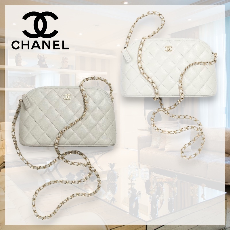 【お洒落♪】 CHANEL CCロゴ クラシック チェーンクラッチ