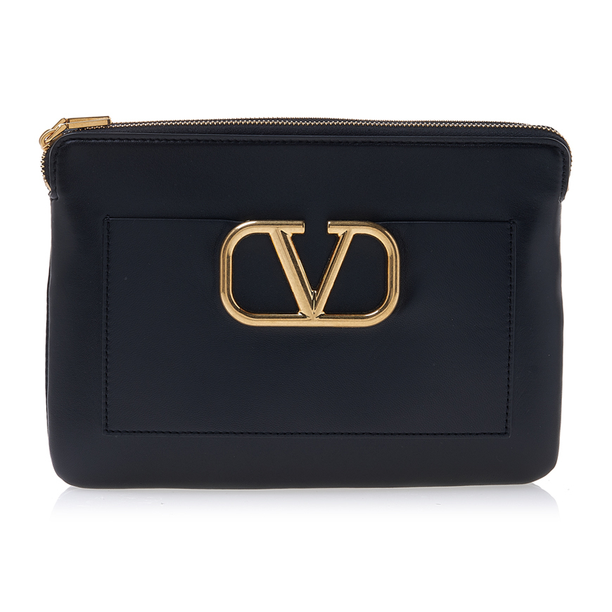 VALENTINO★レディース Vロゴ クラッチバッグ 1W2P0Y26 VNL 0NO