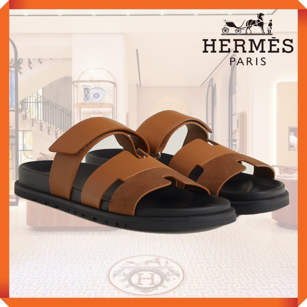 【ヘビロテ確定♪】Hermes Chypre サンダル