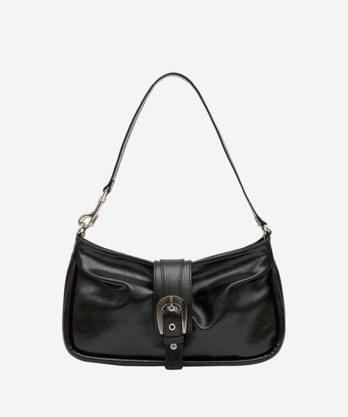 [Yeomim]farrier baguette bag★crinkle black★日本未入荷
