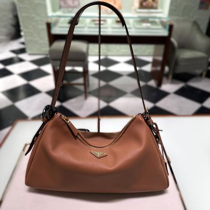 【24AW】エメ ミディアム レザー ショルダーバッグ ◆プラダ◆ PRADA プラダ エメ ミディアム レザー ショルダーバッグ 1BC229