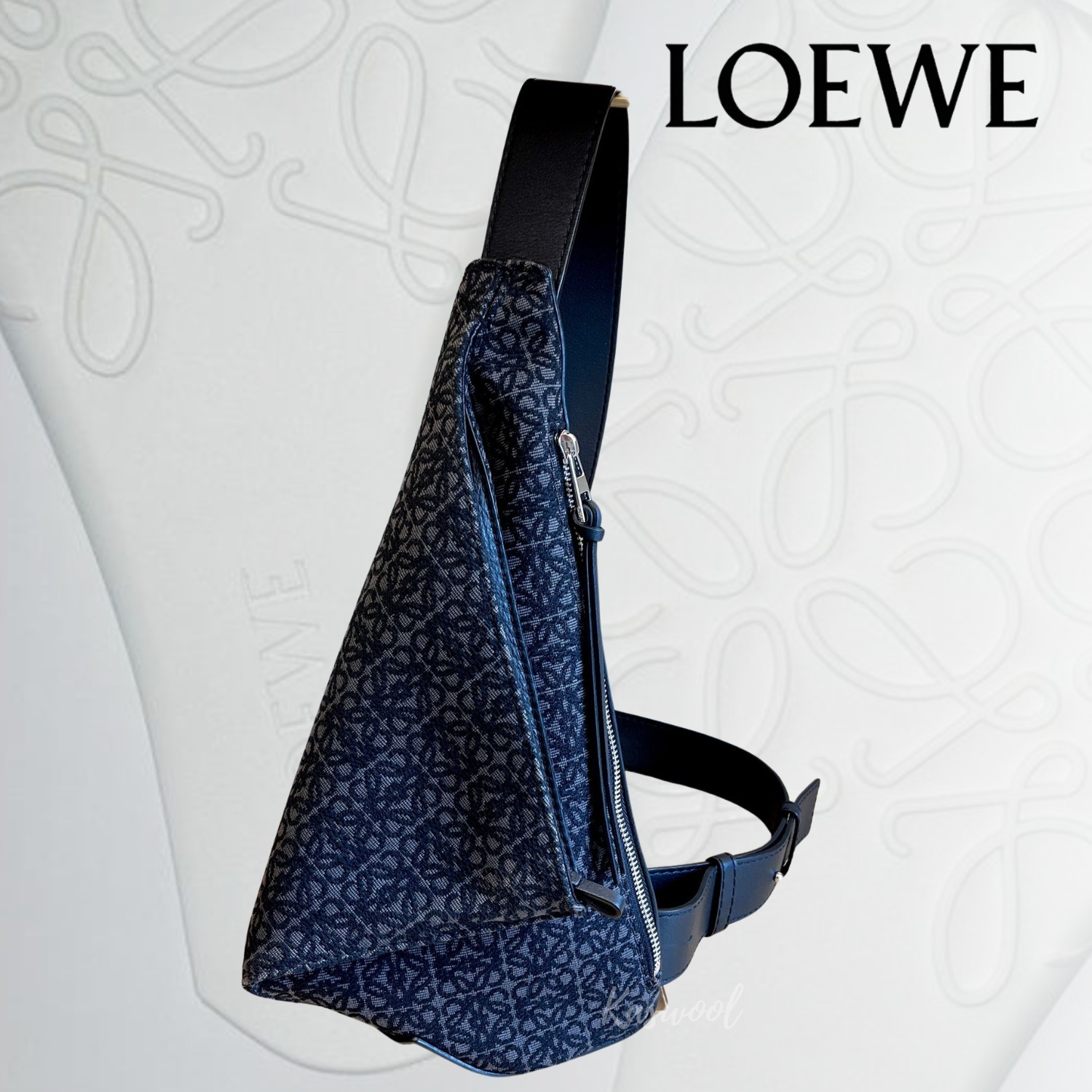 LOEWE ロエベ ANTON アントン アナグラム スリングバッグ
