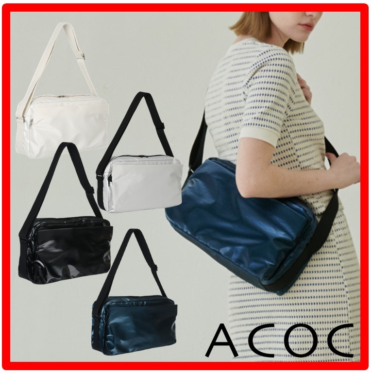 ☆韓国の人気☆【ACOC】☆Rectangle Messenger Bag☆