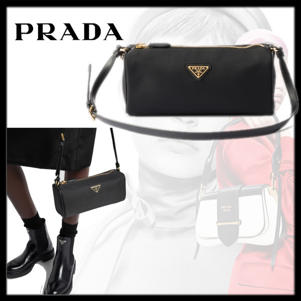 新作【PRADA】リナイロンポーチ