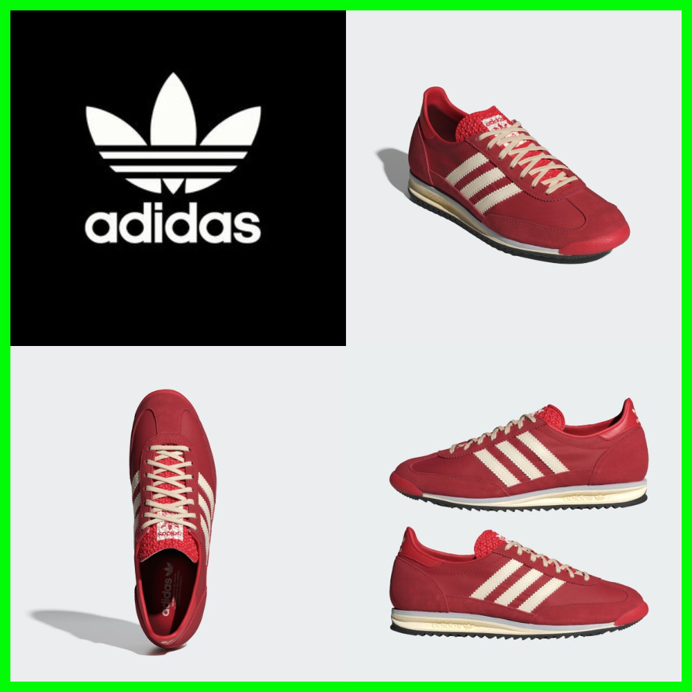 ★Adidas SL 72 OG Cream White Better Scarlet★