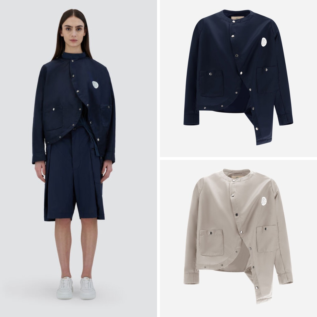 《送料無料》 HERNO GLOBE JACKET IN SHINY RECYCLED