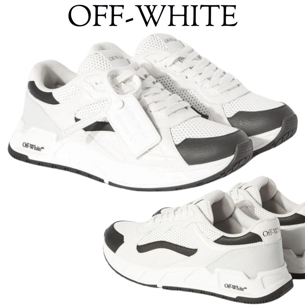 【OFF-WHITE】White☆Runner B ローカット スニーカー