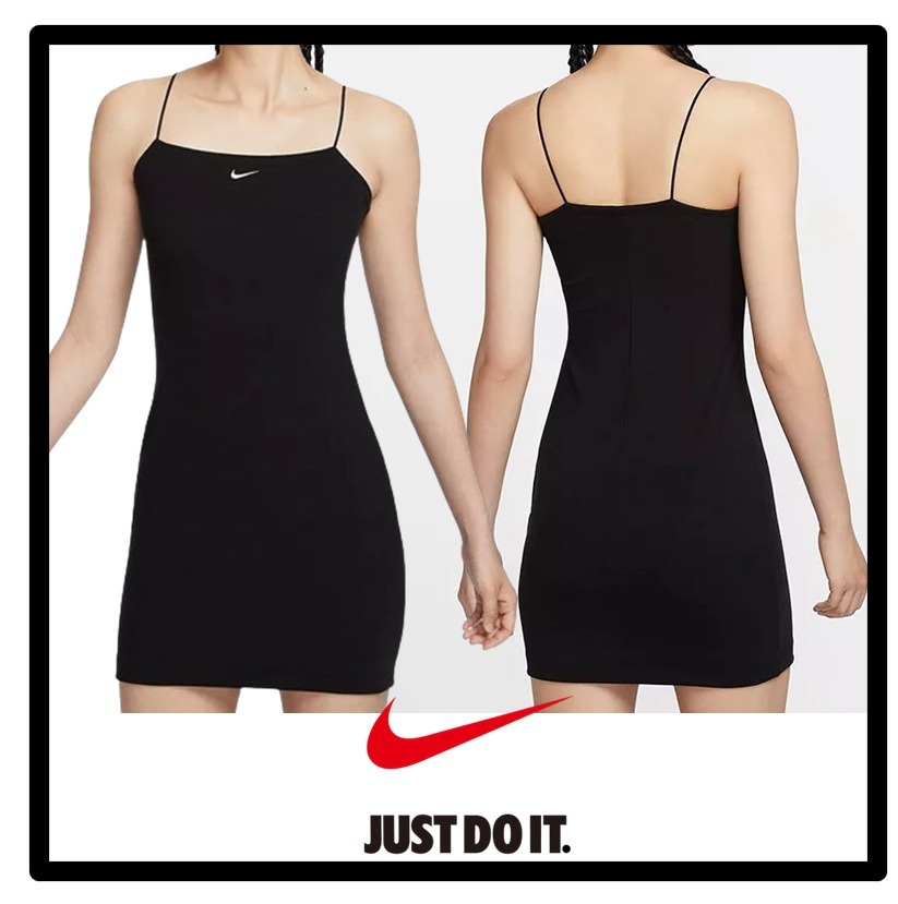 ★関税込★NIKE★RIB DRESS★キャミソール ワンピース★