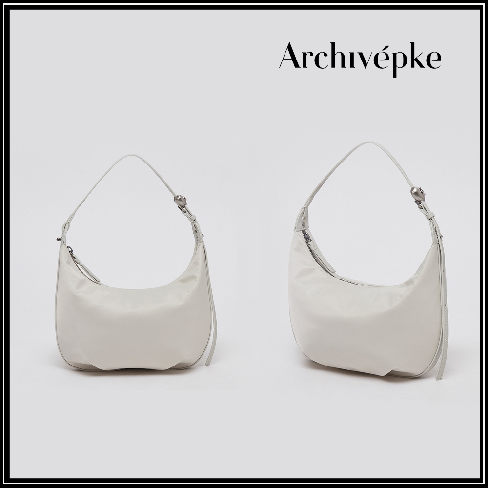 ハート飾りホーボーバッグ【Archivepke】Luv Moon Bag Ivory