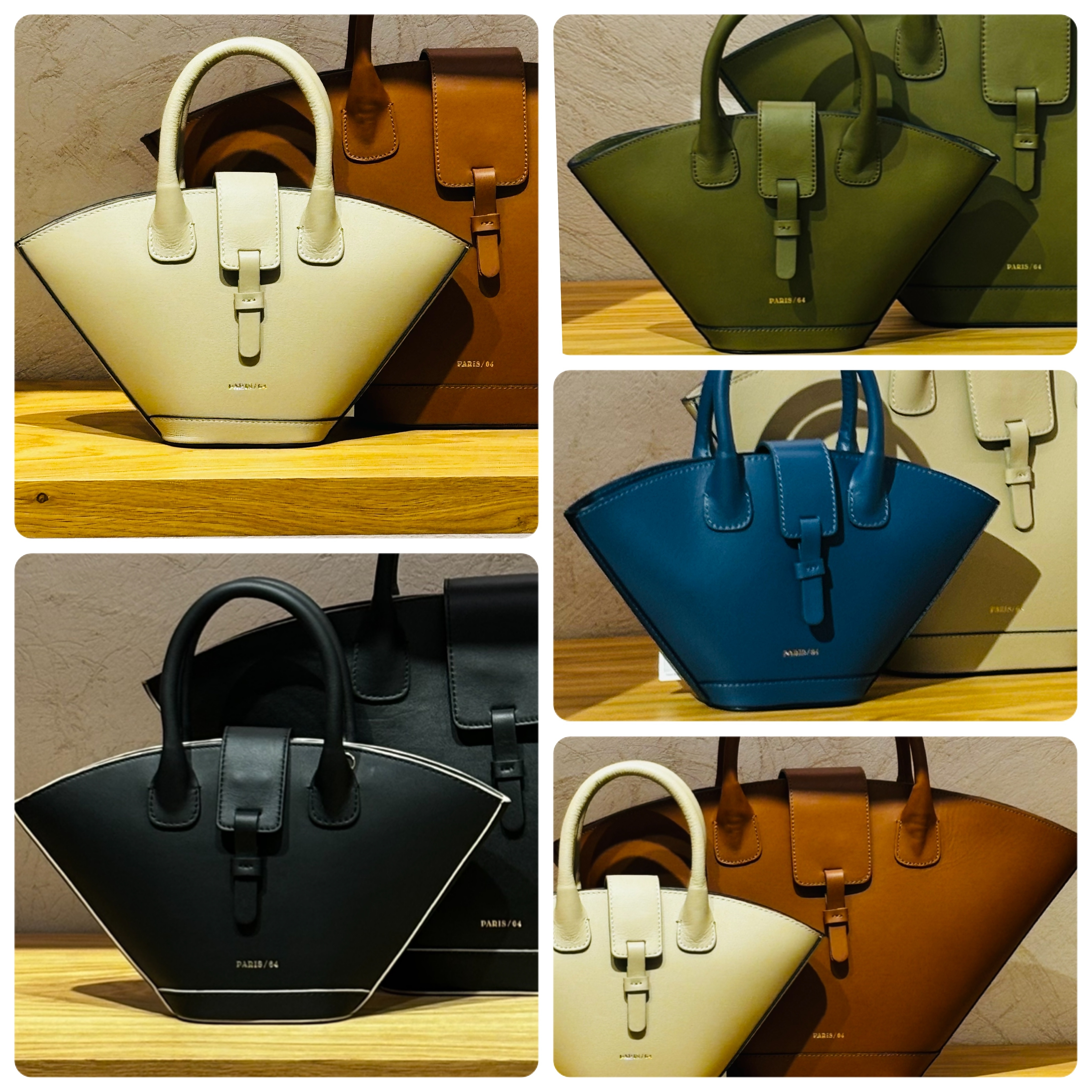 10色展開★PARIS/64★Mini Lumiere ミニ ショルダーハンドバッグ
