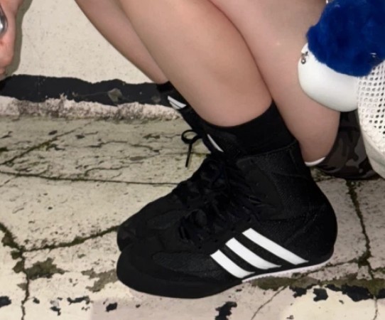 スニーカー Adidas Box Hog 2.0 Boots Core Black Cloud White