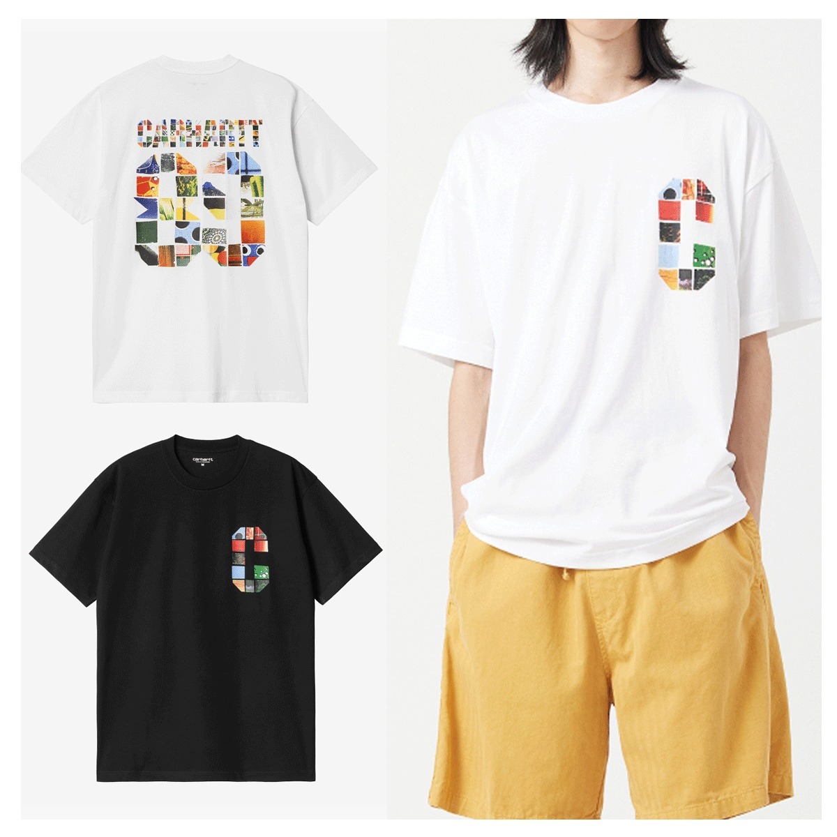 Tシャツ・カットソー CARHARTT S/S MACHINE 89 T-SHIRT 4FK1390
