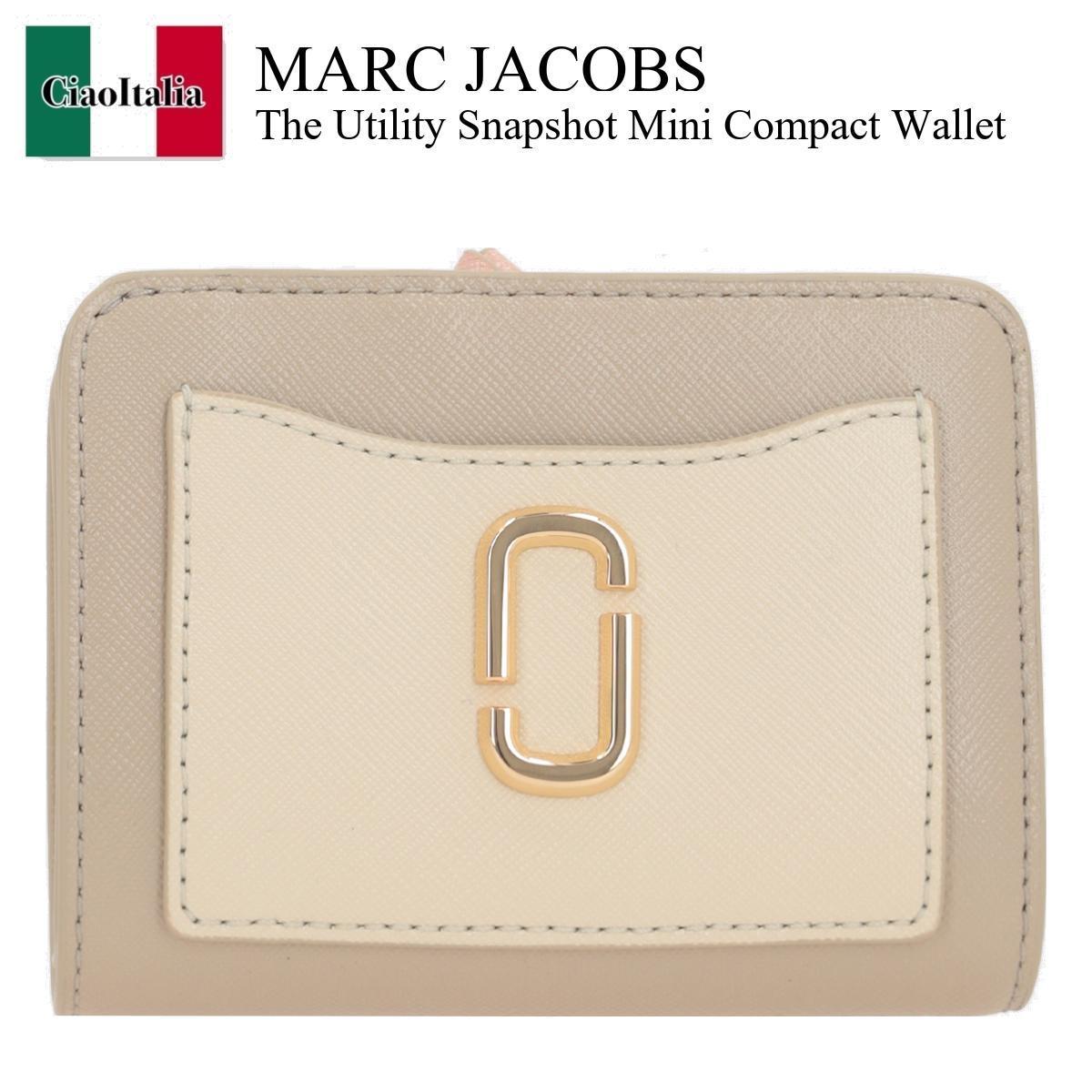 折りたたみ財布 Marc Jacobs The Utility Snapshot Mini Compact Wallet