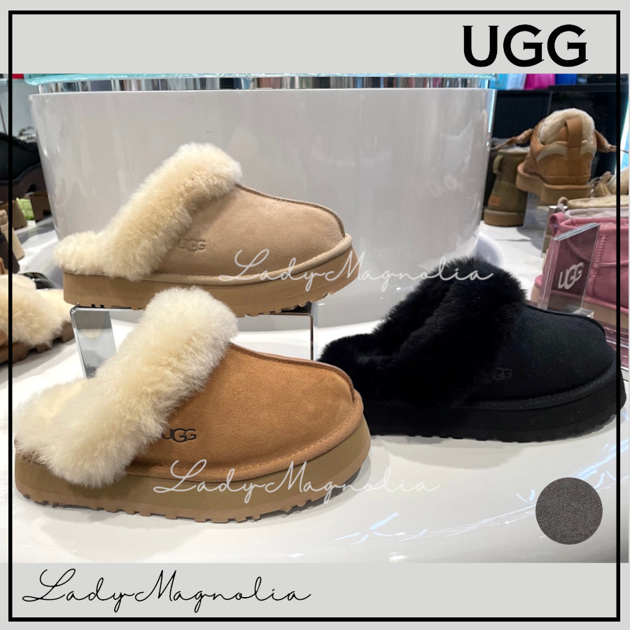 【UGG】履き口ふわふわもこもこ ♪ Disquette スリッパ サンダル