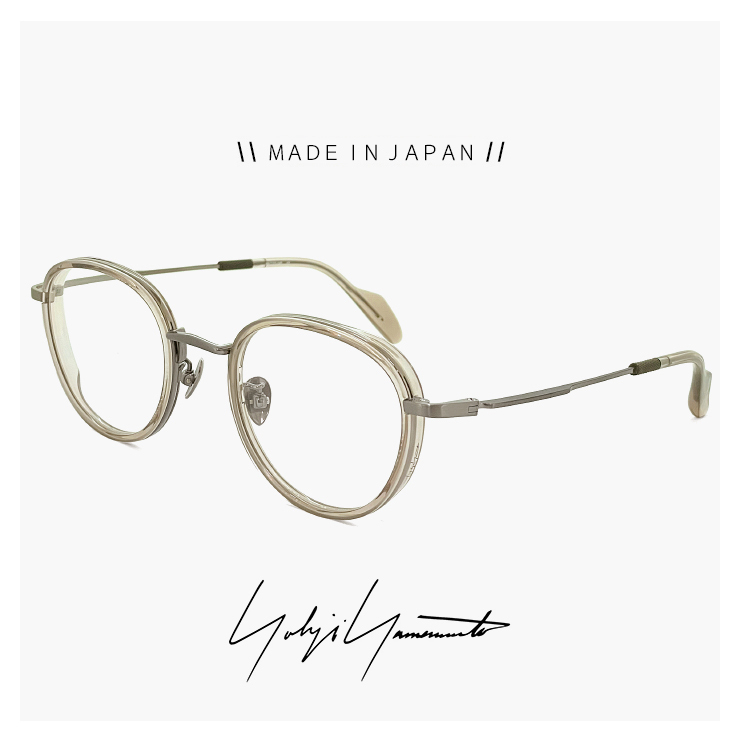 ヨウジ ヤマモト メガネ 日本製 19-0084 1 49mm Yohji Yamamoto