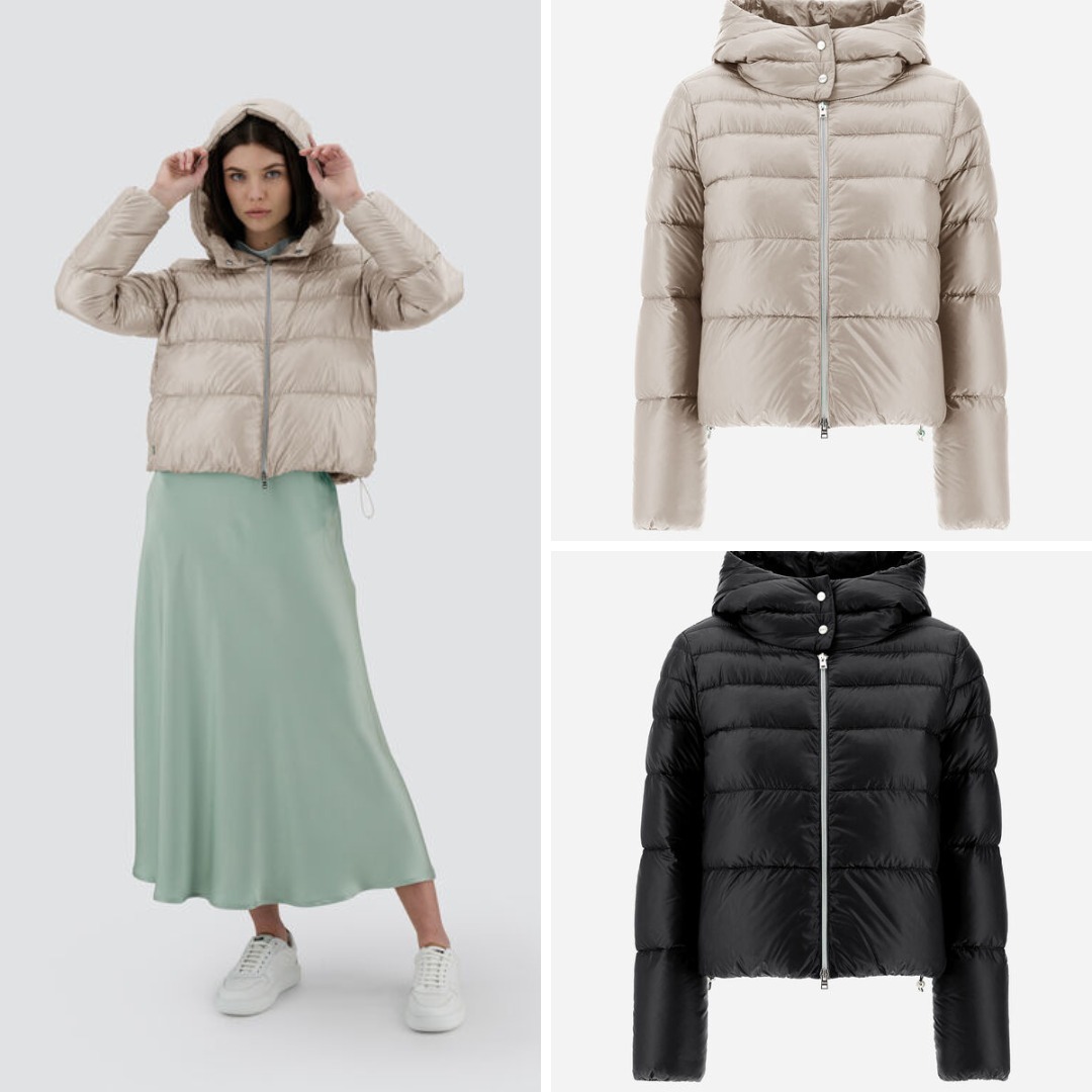 《送料無料》 HERNO RESORT BOMBER JACKET IN NYLON ULTRALIGHT