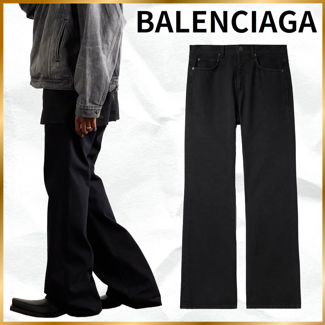 関税込◆個性が光る◆BALENCIAGA ストレート デニムジーンズ