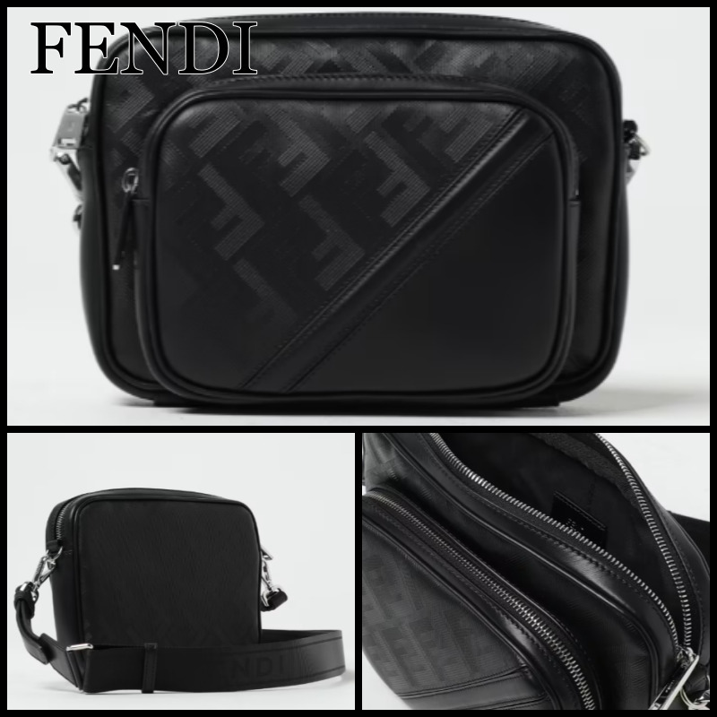 【関税込】◆FENDI◆ シャドウ ダイアゴナル ショルダーバッグ