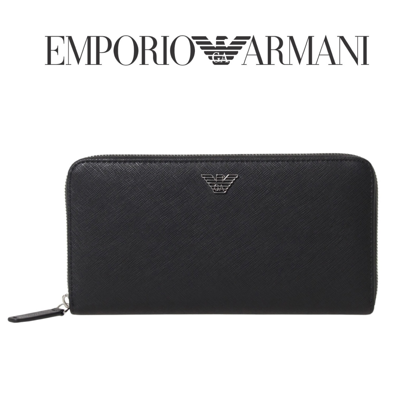 ★ EMPORIO ARMANI ★ ファスナー長財布