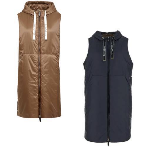 【MAX MARA THE CUBE】GREENGIL テクニカル キャンバス ジレ