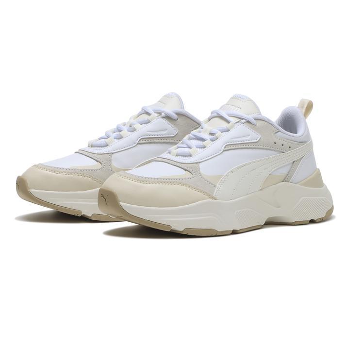 【PUMA】CASSIA MU カシーア MU 401269 01WHT/WARM WHT国内発送