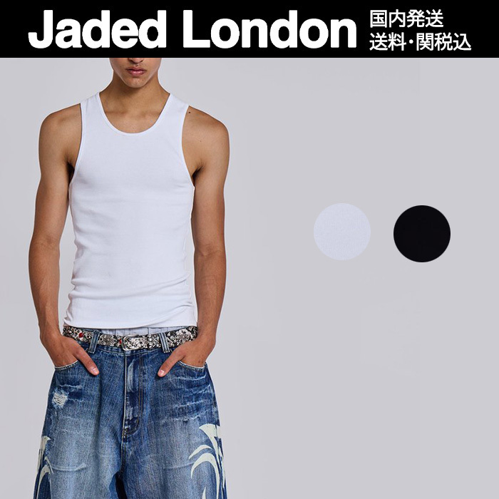 大人気！Jaded London★Rib Full Length タンクトップ