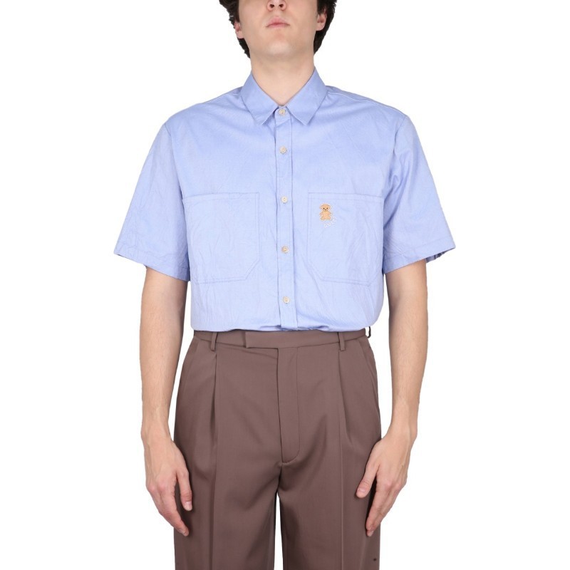Tシャツ・カットソー GUCCI SS23 SHIRT WITH BEAR ON POCKET (732522 ZANF74910)