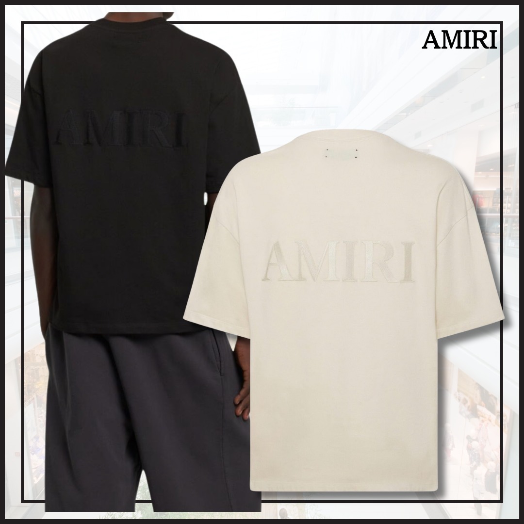 完売必至【アミリ】オーバーサイズ Tシャツ 刺繍 半袖 シンプル