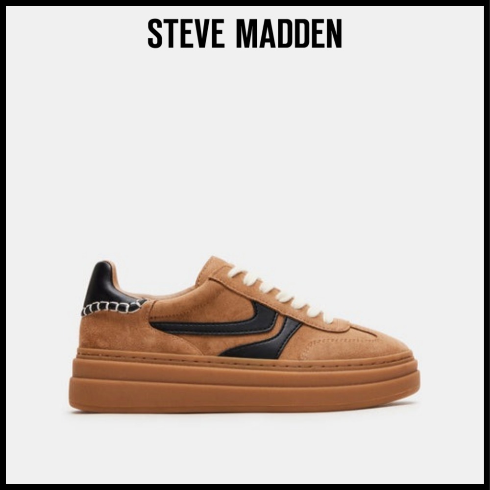 ★Steve Madden★新作★大人気★DODGE TAN MULTI★スニーカー