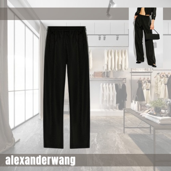 セットアップ可♪【alexanderwang】ロゴテープ トラックパンツ
