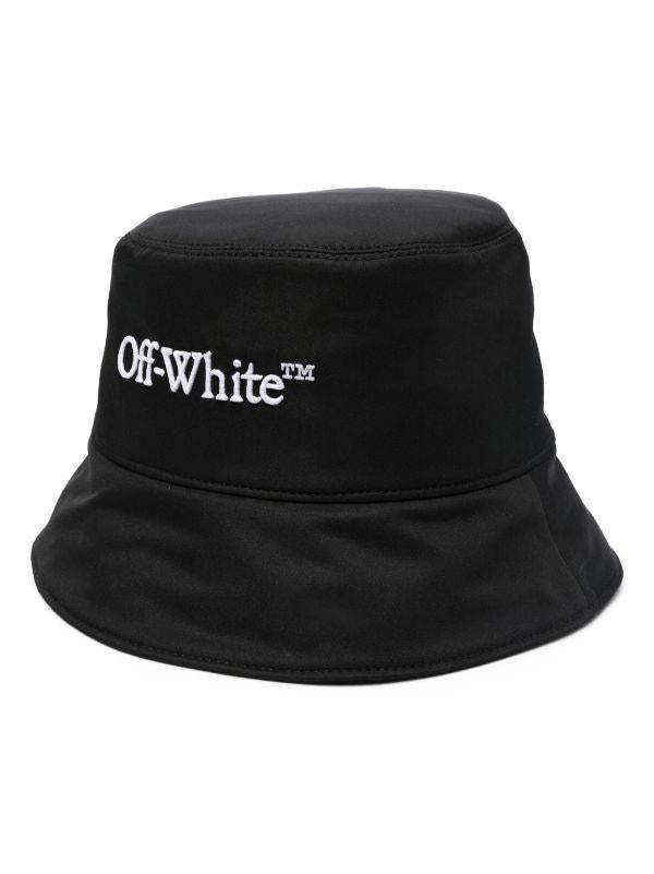 【関税＆送料込み】Off-White Bookish Logo-Embroidered Hat